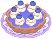 Blueberry Verbena Pie