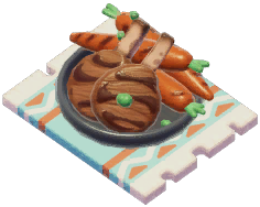 Grilled Meat & Carrots