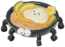 Ghost Cheesy Pumpkin Noodles