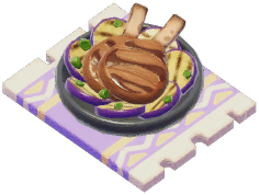 Grilled Meat & Eggplants