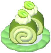 Green Roll Cake