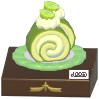Certified Mark (Green Roll Cake)