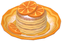 Mandarin Frosted Pancake