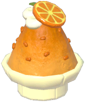 Brick Bowl Mandarin Shaved Ice