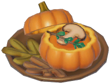 Creamy Pumpkin Mushroom Soup