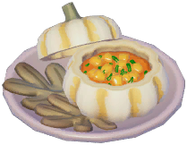 Creamy Pumpkin Corn Soup