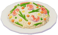 Glasswort & Shrimp Fried Rice
