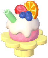 Brick Bowl Fruit Shaved Ice