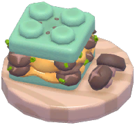 Brick Shiitake Patty Burger