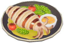 Grilled Squid w/ Apple Jam