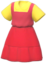Bib Lotus Dress