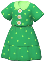 Farmhouse Polka Dot Dress