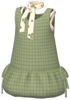 Plaid Flower Bud Dress