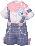Friendshine Bib-Collar Overalls
