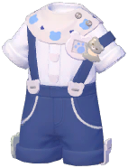 Friendshine Bib-Collar Overalls