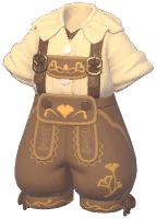 Painted Autumn Overalls