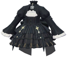 Darkstar Puff Dress