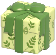 Empty Leaf Gift Box