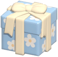 Empty Daisy Gift Box
