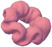 Folded Scrunchie