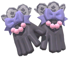 Princess Gloves w/ Bows