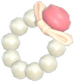 Pearl & Rose Chain Bracelet