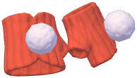 Auspicious Pom-Pom Gloves