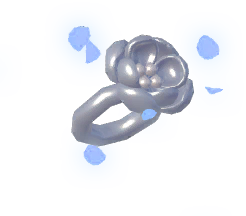Gilded Blossom Ring
