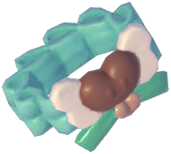 Cream Heart Bracelet