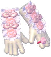 Cream Lace Gloves