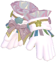 Lustrous Ribbon Satin Gloves