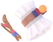 Fantasy Frilly Arm Warmers