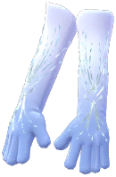 Ice Diamond Long Gloves