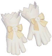 Lace Bow Gloves