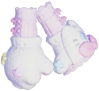 Bow Cat Paw Gloves