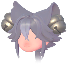 Ponytail w/ Bells & Upright Ears