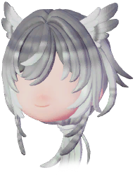 Owl-Feather Low Ponytail