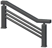 Short Metal Handrail