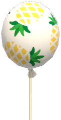 Pineapple-Print Balloon