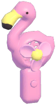 Flamingo Handheld Fan