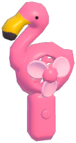 Flamingo Handheld Fan