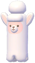 White Alpaca Bubble Solution