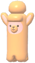Yellow Alpaca Bubble Solution