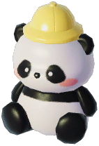 Cute Panda Bubble Blower