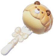 Bear & Pineapple Bun Fork