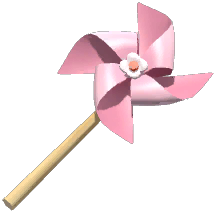 Pink Mood Pinwheel