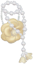 Pearl Flower Crossbody Bag