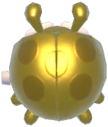 Golden Clockwork Ladybug