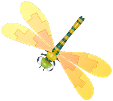 Yellow Brick Large Red Damselfly