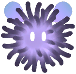 Purple Floating Dust Bug